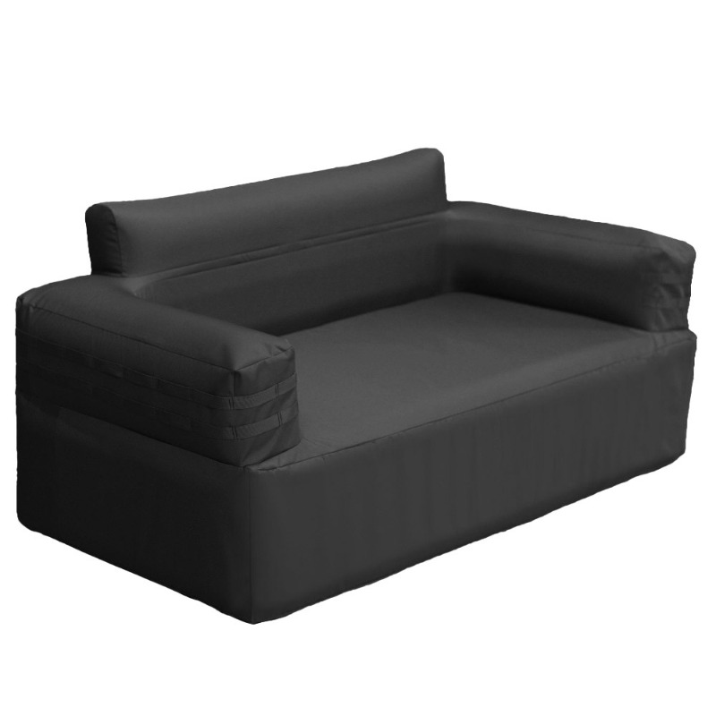 Outdoor Furniture Luxury - โซฟาเป่าลมอัตโนมัติสุดหรูทันสมัยอเนกประสงค์แบบพกพาพร้อมปั๊มในตัว พับเก็บได้ สำหรับใช้ในบ้าน ห้องนอน และกลางแจ้ง