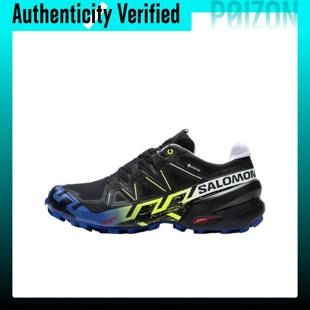 Salomon Shoes Speedcross 6 - รองเท้าวิ่งเทรลสำหรับผู้ชาย SALOMON Speedcross 6 สีดำ รุ่น