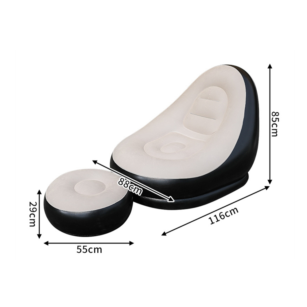 ขี้เกียจโซฟาโซฟาเก้าอี้เป่าลมผ - Outdoor Daybed Furniture บทวิจารณ์และราคา