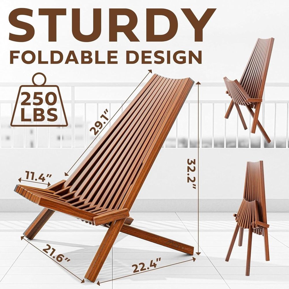 เก้าอี้ไม้พับได้แบบ 2 ตัว รุ่น - Outdoor Furniture Diy บทวิจารณ์และราคา