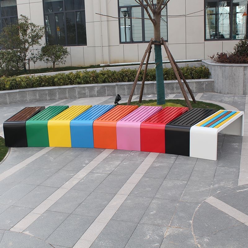 ม้านั่งเหล็กแผ่นรีดเย็นขนาด 1  - Outdoor Furniture Metal Chairs บทวิจารณ์และราคา