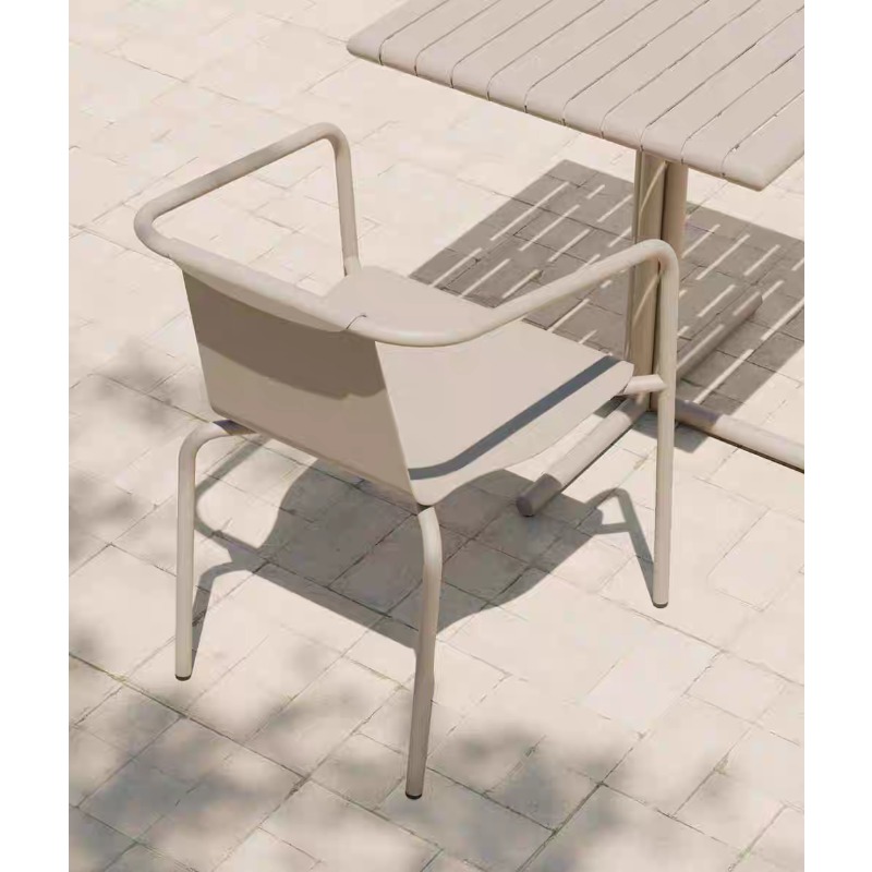 ชุดโต๊ะสนามสไตล์สแกนดิเนเวียน  - Outdoor Furniture Metal Chairs บทวิจารณ์และราคา
