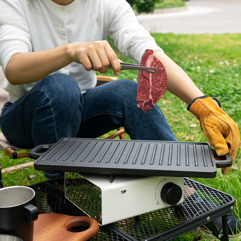 Outdoor Camping บาร์บีคิวแผ่นเ - Outdoor Furniture Metal บทวิจารณ์และราคา