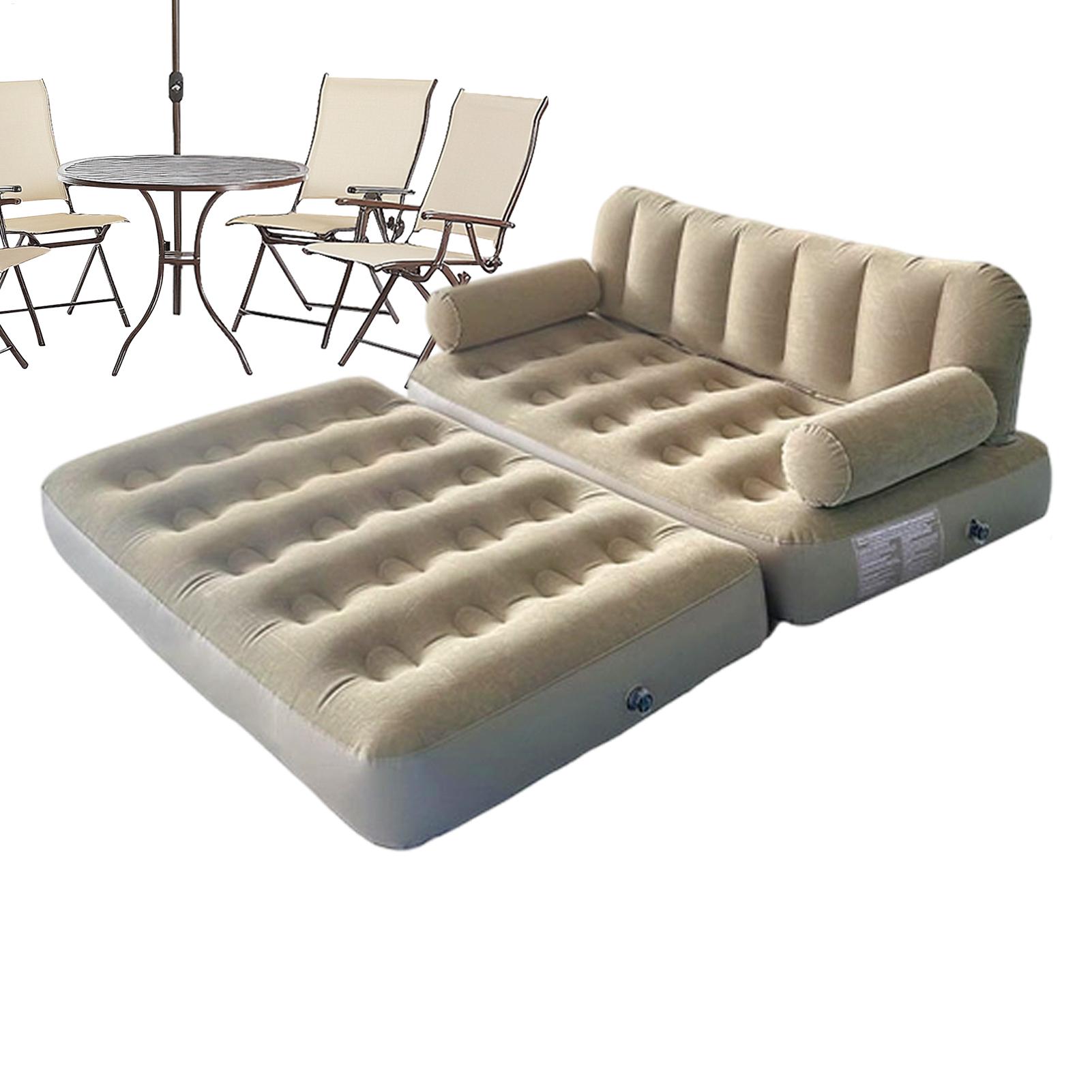โซฟาเป่าลมพร้อมปั๊มลม เตียงพับ - Outdoor Daybed Furniture บทวิจารณ์และราคา