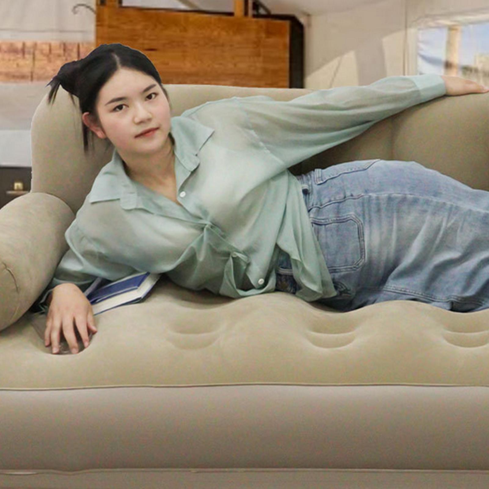 โซฟาเป่าลมพร้อมปั๊มลม เตียงพับ - Outdoor Daybed Furniture บทวิจารณ์และราคา