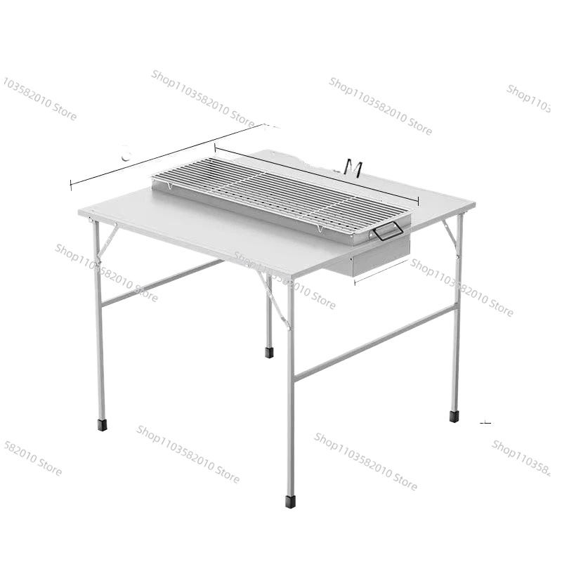 โต๊ะพับกลางแจ้งแบบหนาพิเศษ พกพ - Outdoor Furniture Diy บทวิจารณ์และราคา