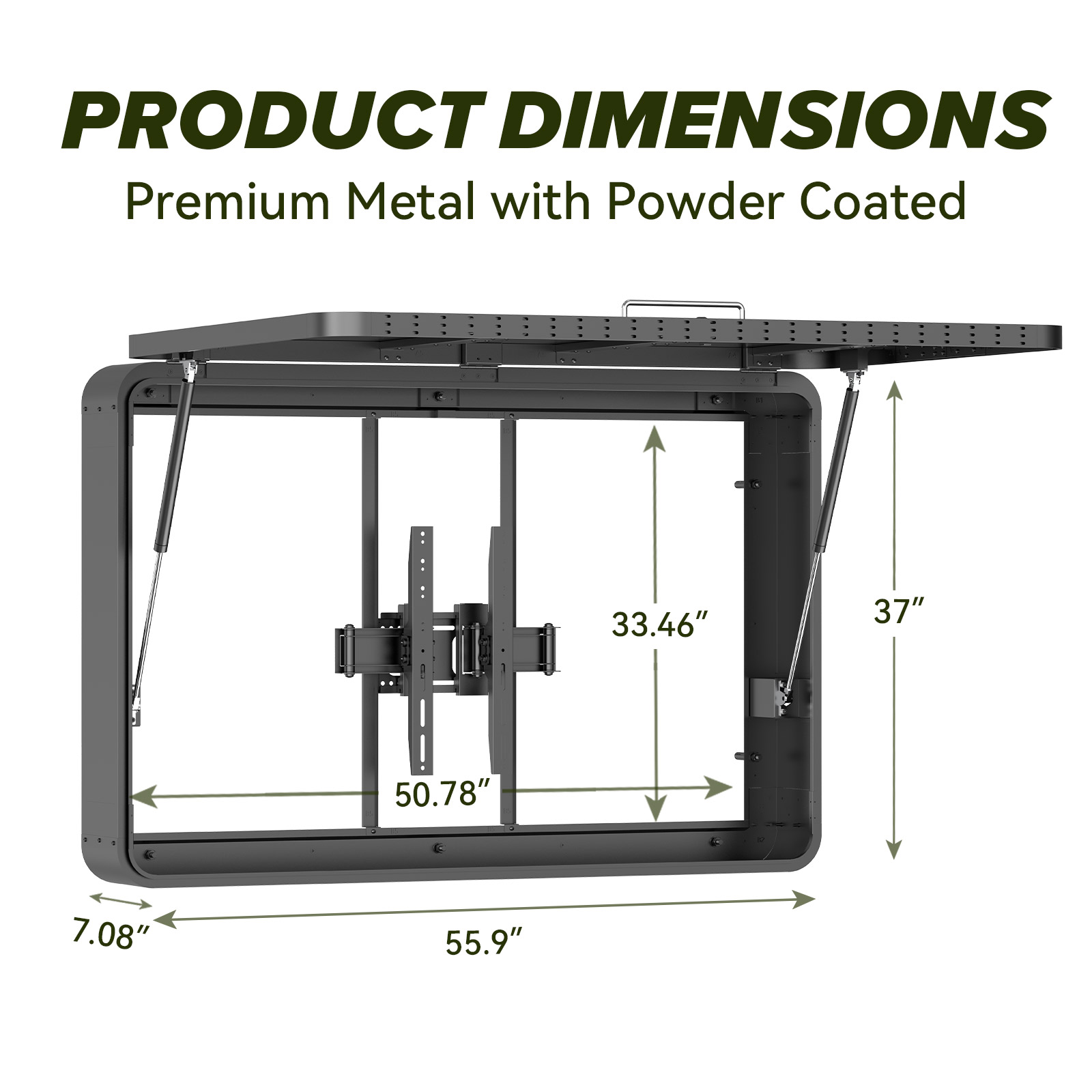 ตู้ครอบทีวีกลางแจ้งโลหะขนาด 55 - Outdoor Furniture Metal บทวิจารณ์และราคา