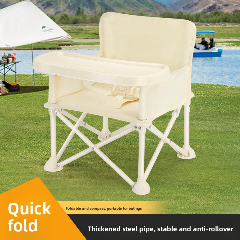 เก้าอี้ทานอาหารเด็กพับได้พร้อม - Outdoor Furniture Metal Chairs บทวิจารณ์และราคา